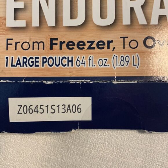 Ziploc Endurables reusable bags 64 ounce & 16 ounce -one of each - Picture 7 of 8
